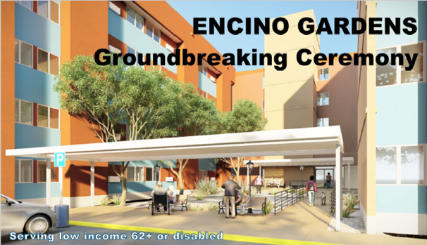 Encino Gardens Groundbreaking Imag